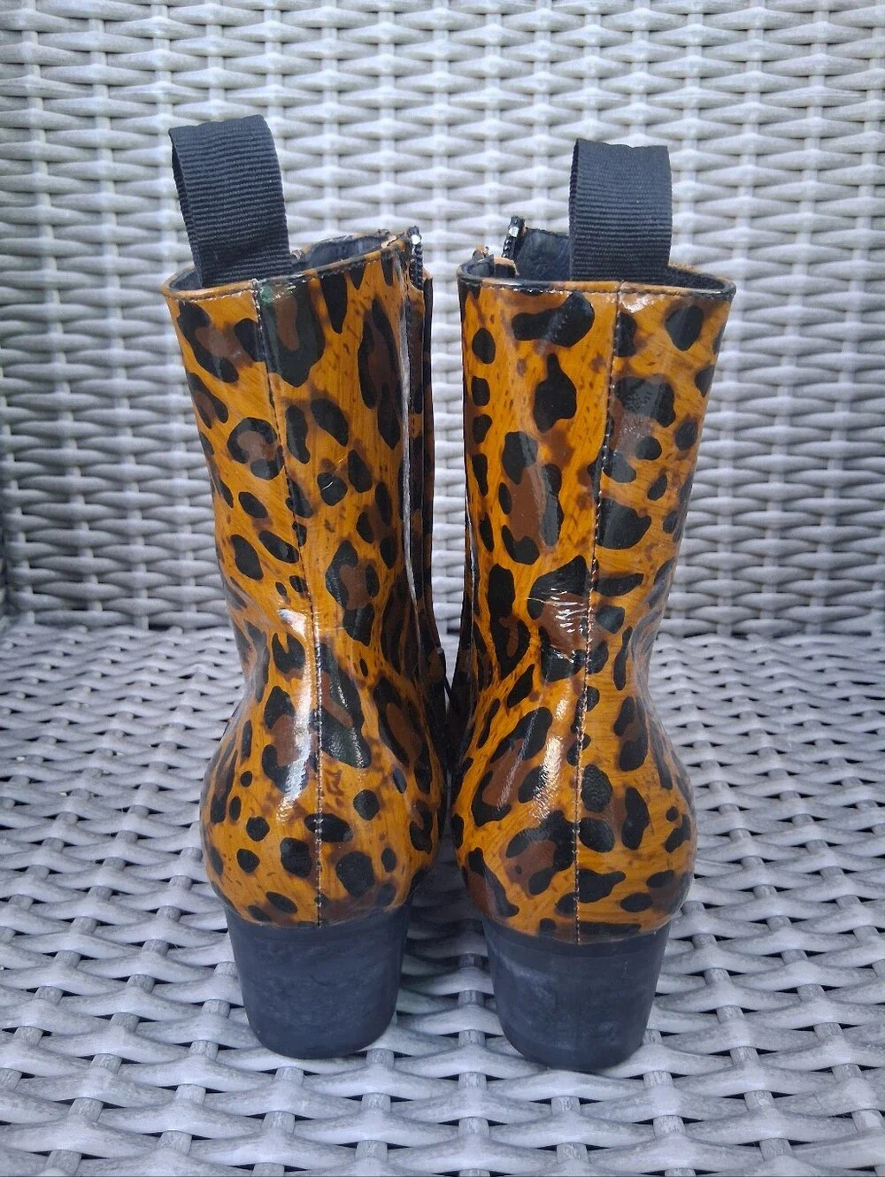 NEW OSSTONE Ankle Boots - Brown/Black